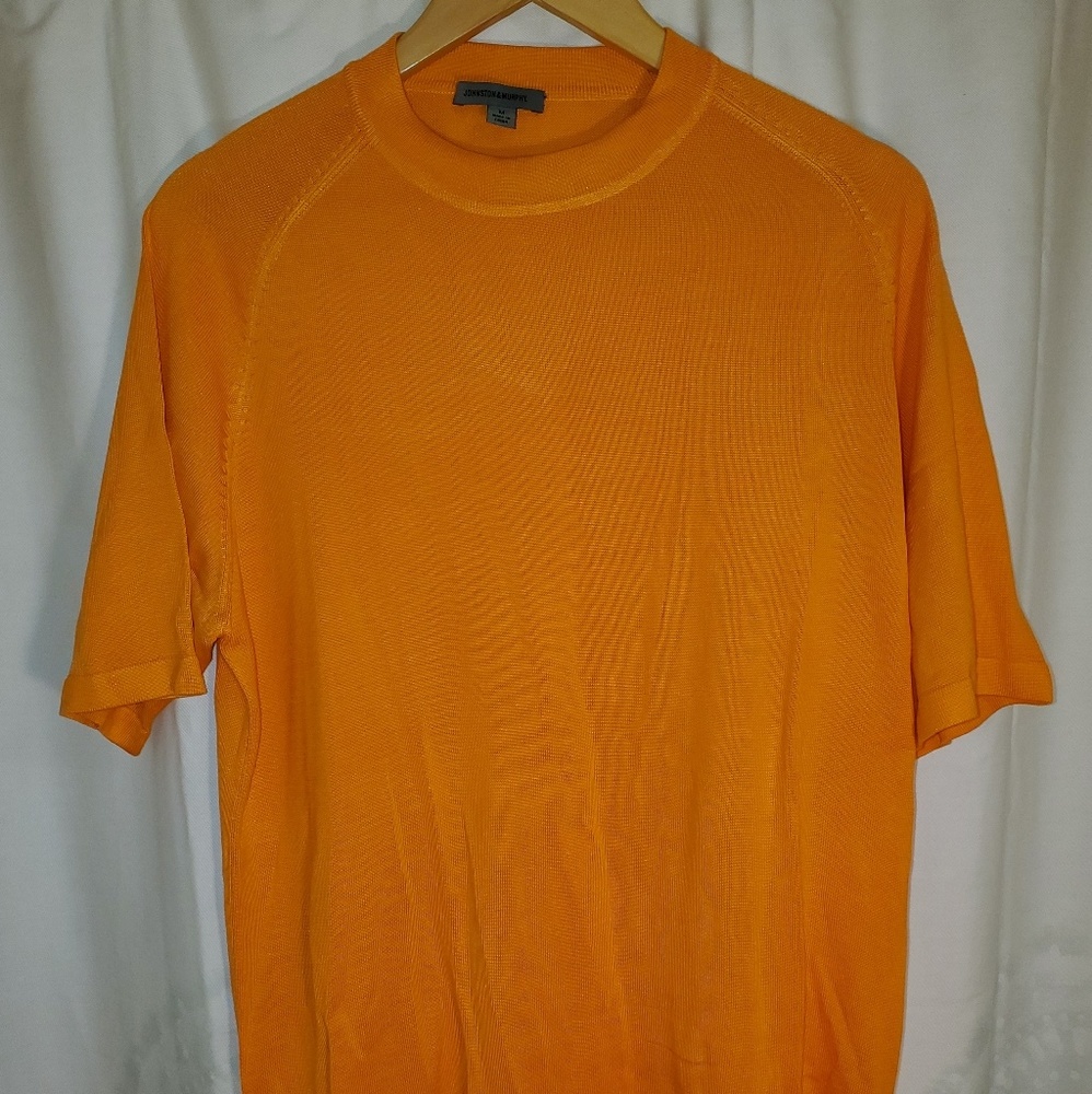 Johnston and murphy mens medium short slv sweater